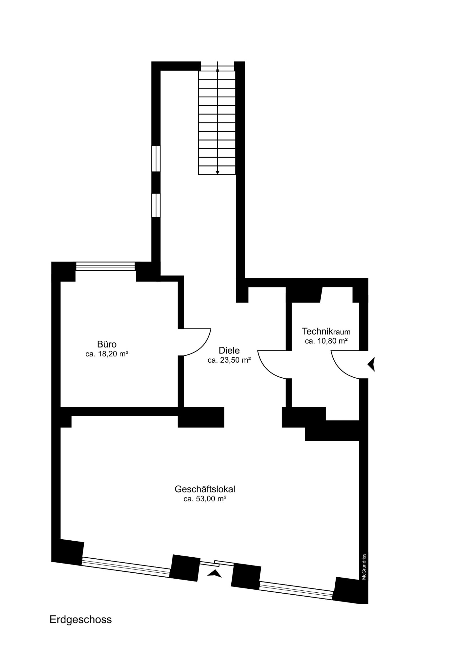 Grundriss Erdgeschoss